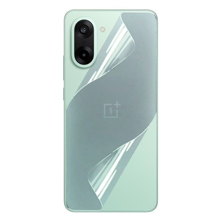 Противоударная гидрогелевая пленка Hydrogel Film для OnePlus Ace 5 Racing​ на заднюю панель, Transparent