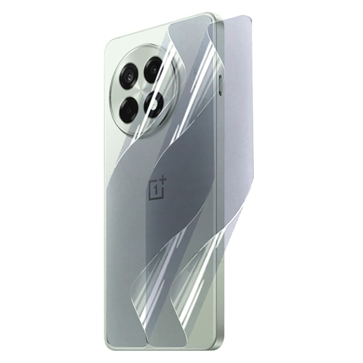 Противоударная гидрогелевая пленка Hydrogel Film для OnePlus Ace 5 на заднюю панель, Transparent