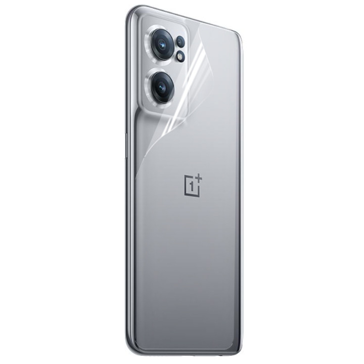 Противоударная гидрогелевая пленка Hydrogel Film для OnePlus Nord CE 2 5G на заднюю панель, Transparent