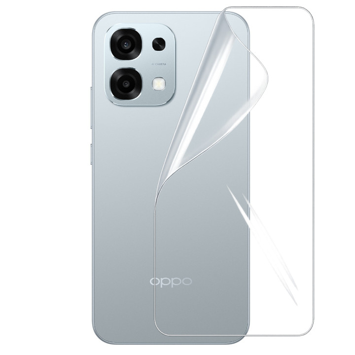 Противоударная гидрогелевая пленка Hydrogel Film для Oppo A6 Pro 5G на заднюю панель, Transparent