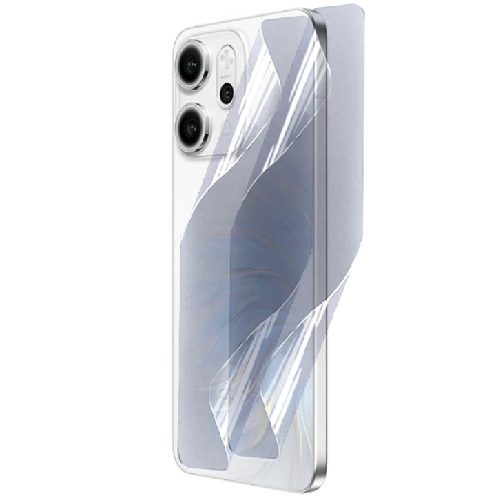 Противоударная гидрогелевая пленка Hydrogel Film для Oppo Reno14 Pro на заднюю панель, Transparent