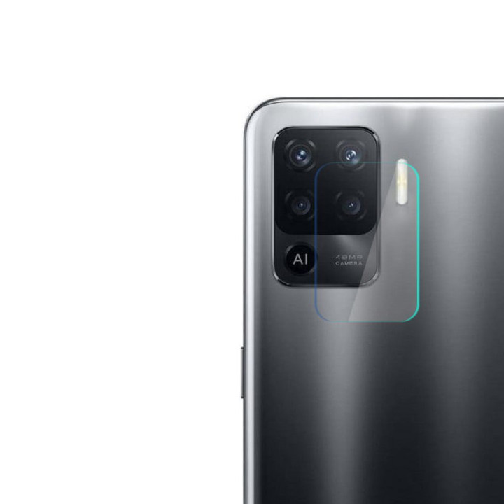 Противоударная гидрогелевая пленка Hydrogel Film для Oppo Reno5 Lite на камеру 3 шт, Transparent