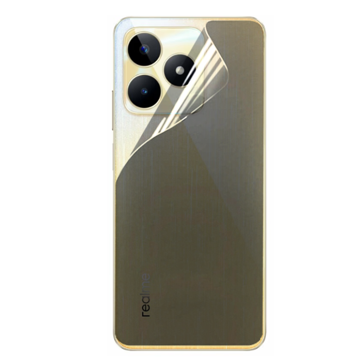 Гидрогелевая пленка iNobi Matte для Realme C53 на заднюю панель, Матовая