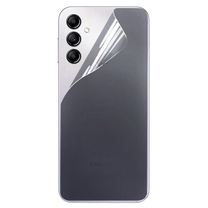 Противоударная гидрогелевая пленка Hydrogel Film для Samsung Galaxy A14 / A14 5G на заднюю панель, Transparent