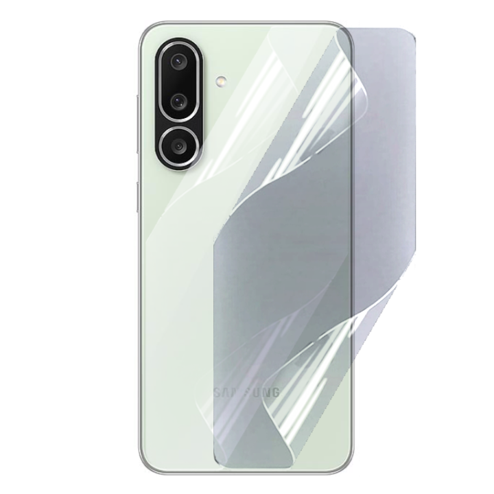 Противоударная гидрогелевая пленка Hydrogel Film для Samsung Galaxy M56 на заднюю панель, Transparent