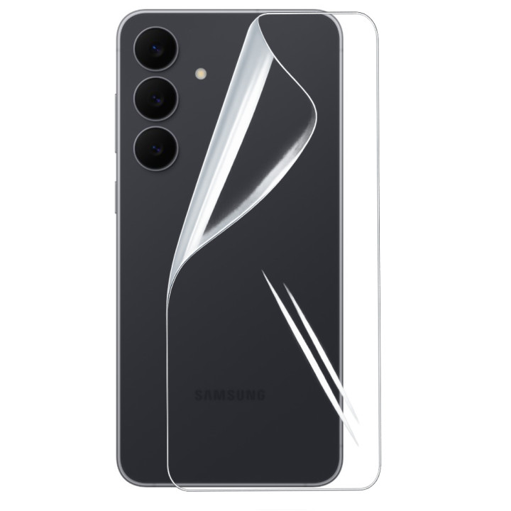 Гидрогелевая пленка Hydrogel Film для Samsung Galaxy S25 FE на заднюю панель, Transparent