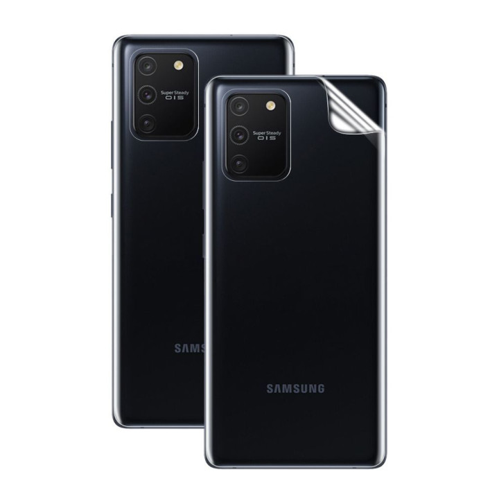 Противоударная гидрогелевая пленка Hydrogel Film для Samsung Galaxy S10 Lite на заднюю панель, Transparent