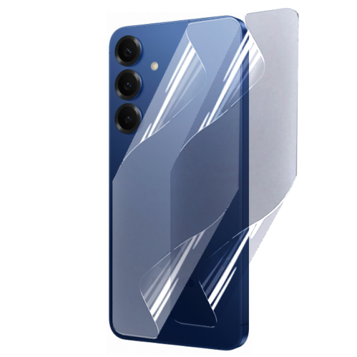 Противоударная гидрогелевая пленка Hydrogel Film для Samsung Galaxy S25 Plus на заднюю панель, Transparent