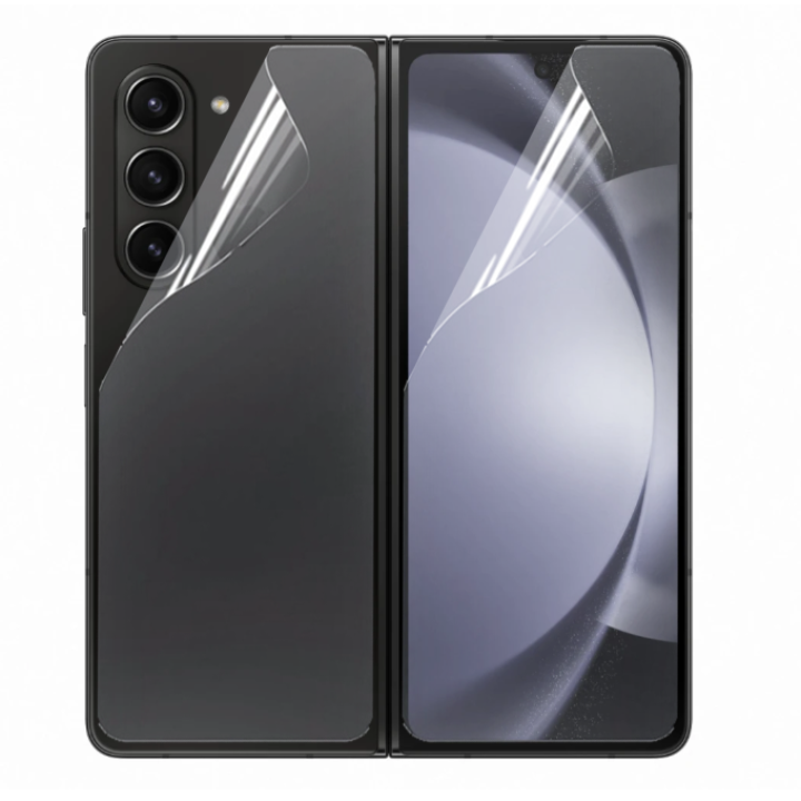 Противоударная гидрогелевая пленка Hydrogel Film для Samsung Galaxy Fold5 на заднюю панель, Transparent