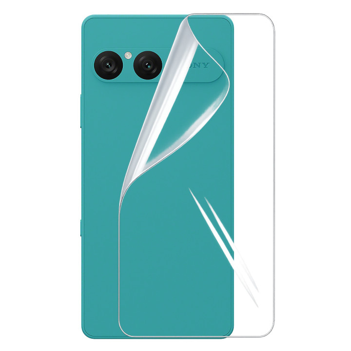 Гидрогелевая пленка Hydrogel Film для Sony Xperia 10 VII​ на заднюю панель, Transparent