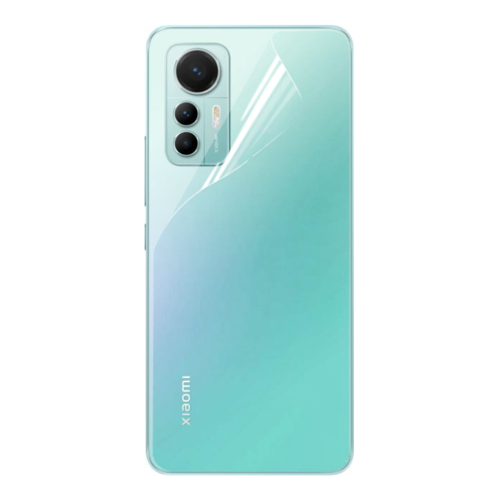 Противоударная гидрогелевая пленка Hydrogel Film для Xiaomi 12 Lite на заднюю панель, Transparent