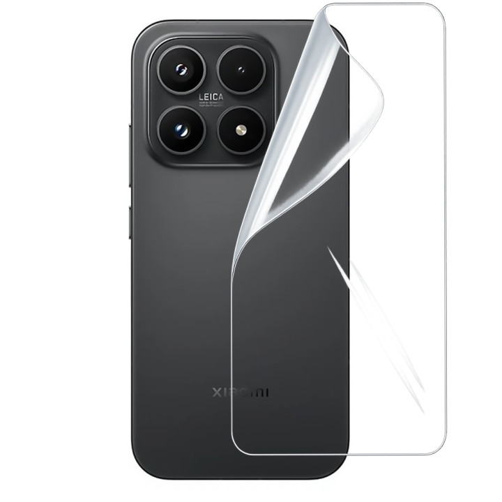 Гидрогелевая пленка Hydrogel Film для Xiaomi 17 5G на заднюю панель, Transparent