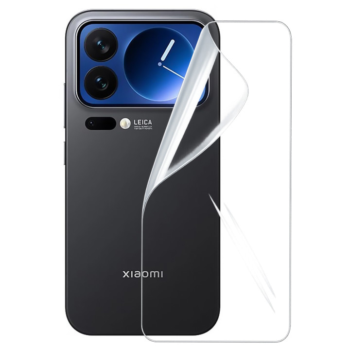 Гидрогелевая пленка Hydrogel Film для Xiaomi 17 Pro 5G на заднюю панель, Transparent