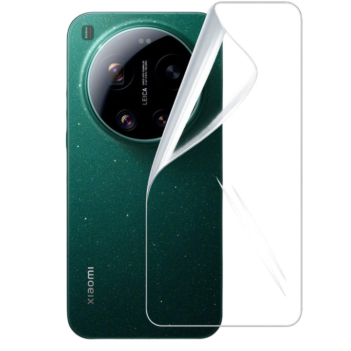 Гидрогелевая пленка Hydrogel Film для Xiaomi 17 Ultra на заднюю панель, Transparent