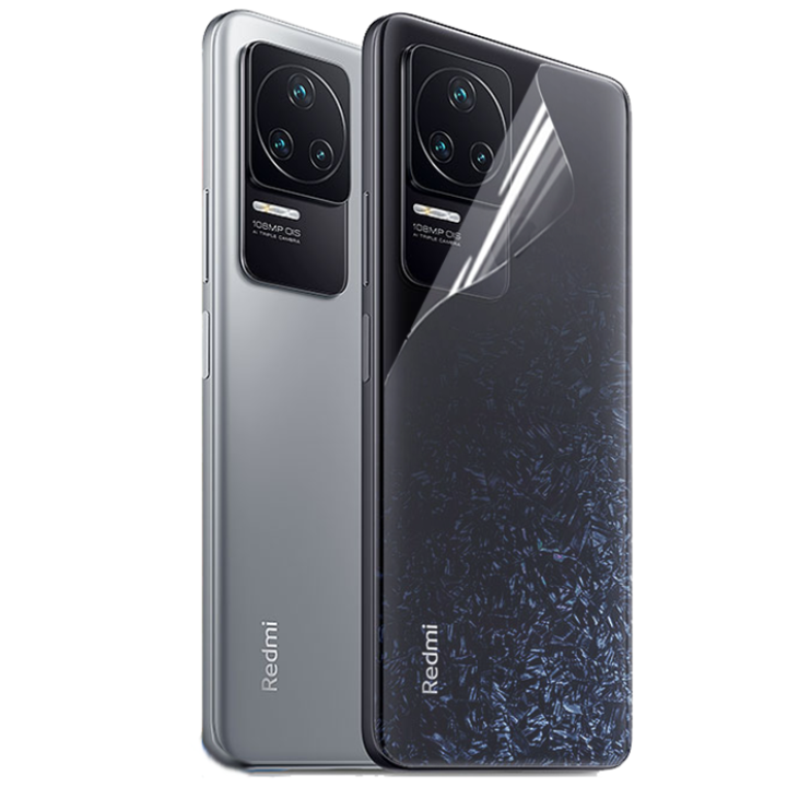 Противоударная гидрогелевая пленка Hydrogel Film для Xiaomi Redmi K50 Pro на заднюю панель, Transparent