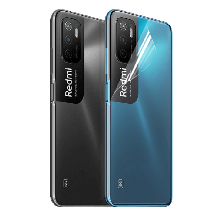 Противоударная гидрогелевая пленка Hydrogel Film для Xiaomi Redmi Note 11SE на заднюю панель, Transparent