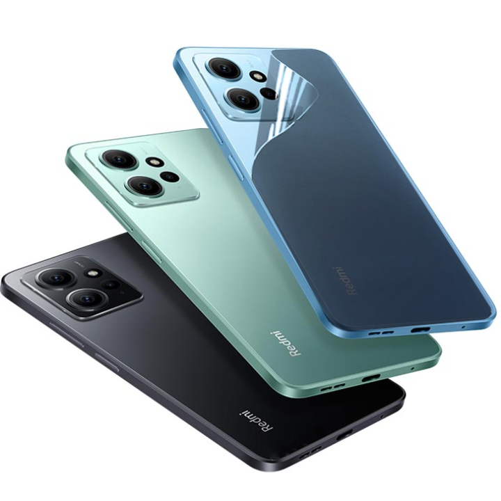 Противоударная гидрогелевая пленка Hydrogel Film для Xiaomi Redmi Note 12 4g на заднюю панель, Transparent