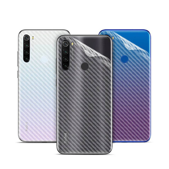 Противоударная гидрогелевая пленка Hydrogel Film для Xiaomi Redmi Note 8T на заднюю панель, Transparent