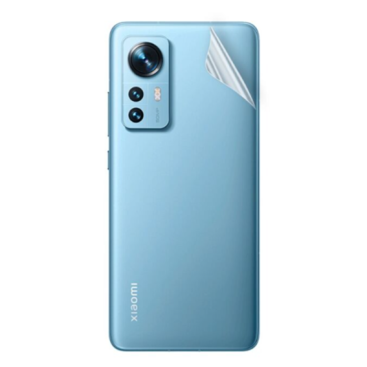 Противоударная гидрогелевая пленка Hydrogel Film для Xiaomi 12 на заднюю панель, Transparent