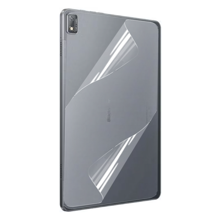 Противоударная гидрогелевая пленка Hydrogel Film для Blackview Tab 16 на заднюю панель, Transparent