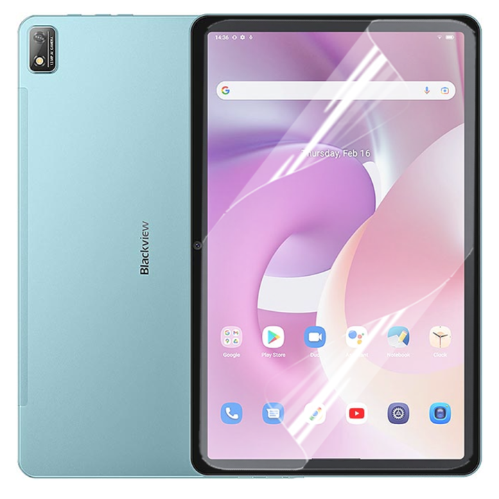 Противоударная гидрогелевая пленка Hydrogel Film для Blackview Tab 16, Transparent