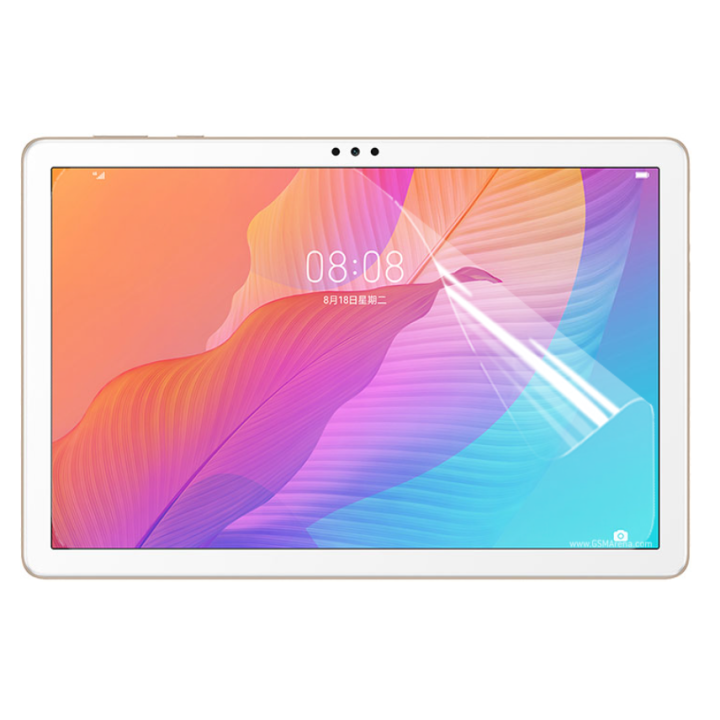 Противоударная гидрогелевая пленка Hydrogel Film для Huawei MatePad T 10S на заднюю панель, Transparent