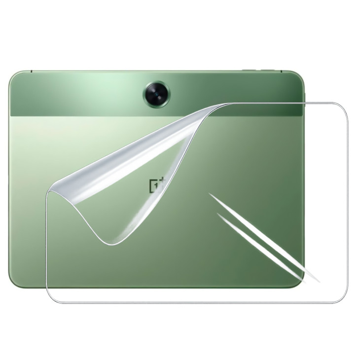 Противоударная гидрогелевая пленка Hydrogel Film для OnePlus Pad Go (254mm x 185mm) на заднюю панель, Transparent
