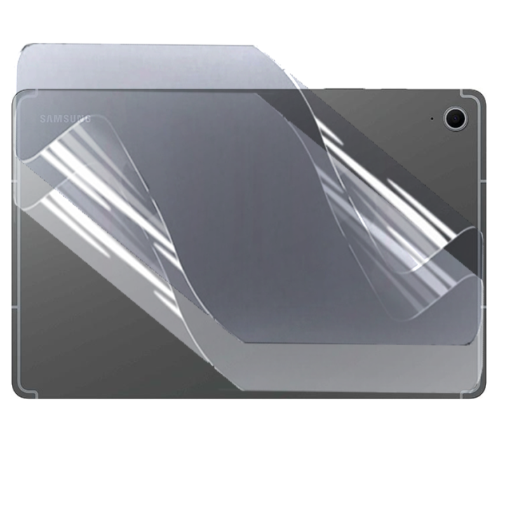 Противоударная гидрогелевая пленка Hydrogel Film для Samsung Galaxy Tab S10 FE на заднюю панель, Transparent