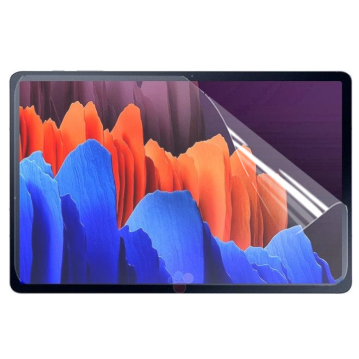 Противоударная гидрогелевая пленка Hydrogel Film для Samsung Galaxy Tab S7 Plus SM-T970, SM-T976B 12,4 2020, Transparent