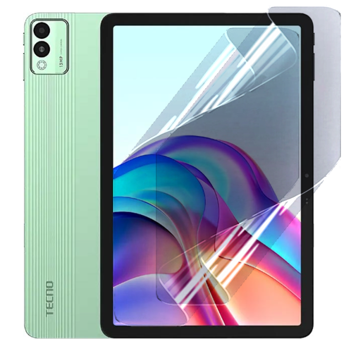 Противоударная гидрогелевая пленка Hydrogel Film для Tecno Megapad 11, Transparent