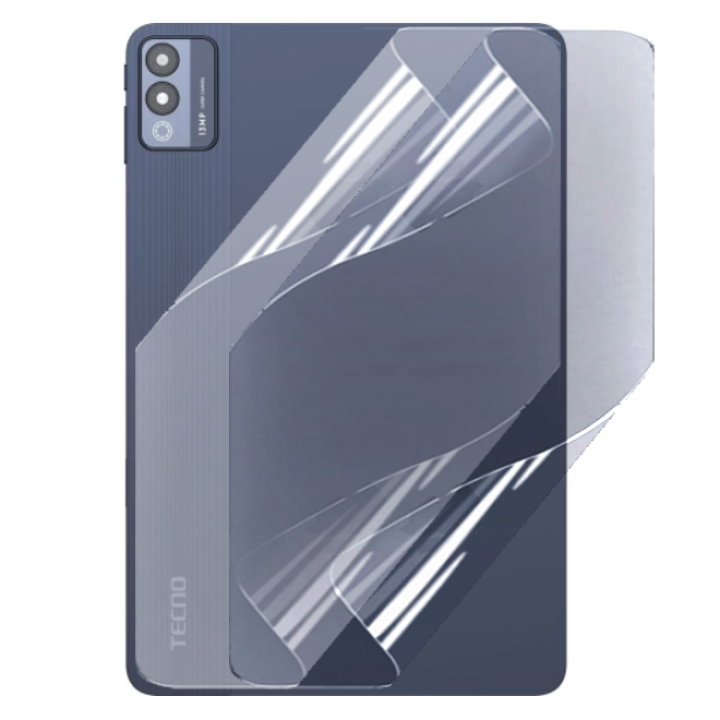 Противоударная гидрогелевая пленка Hydrogel Film для Tecno MegaPad 11​ на заднюю панель, Transparent