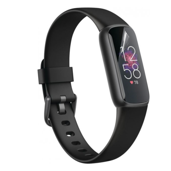Противоударная гидрогелевая пленка Hydrogel Film для Fitbit Luxe (3 шт), Transparent