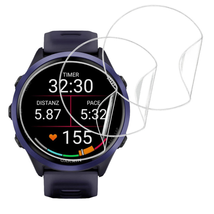 Гидрогелевая пленка Hydrogel Film для Garmin Forerunner 570 47mm​ (6 шт), Transparent
