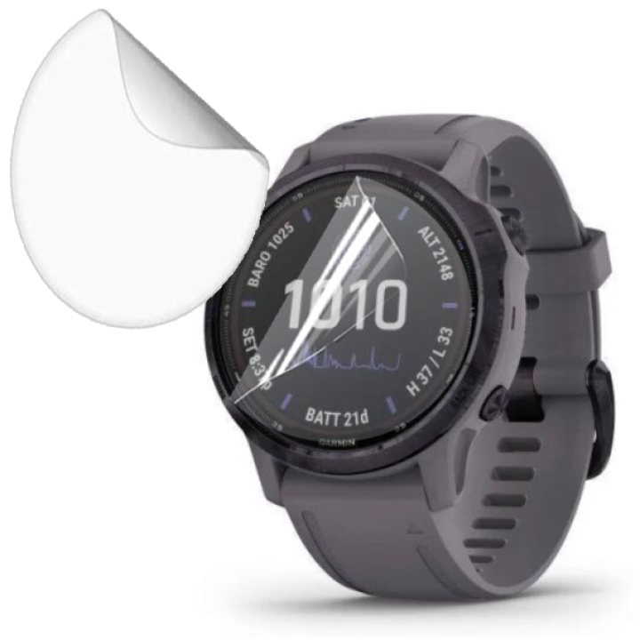 Противоударная гидрогелевая пленка Hydrogel Film для Garmin Fenix 6S Pro (6 шт), Transparent