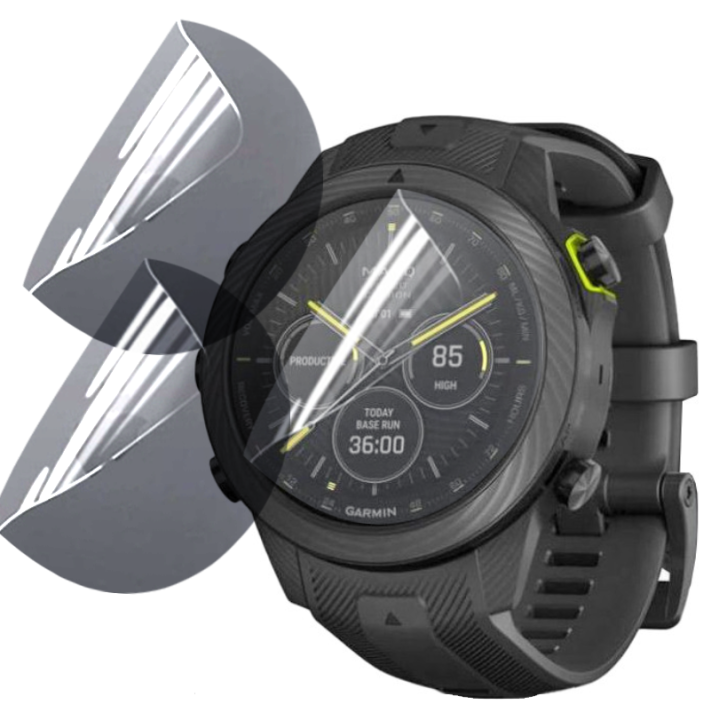 Противоударная гидрогелевая пленка Hydrogel Film для Garmin MARQ (Gen 2)​​ (6 шт), Transparent