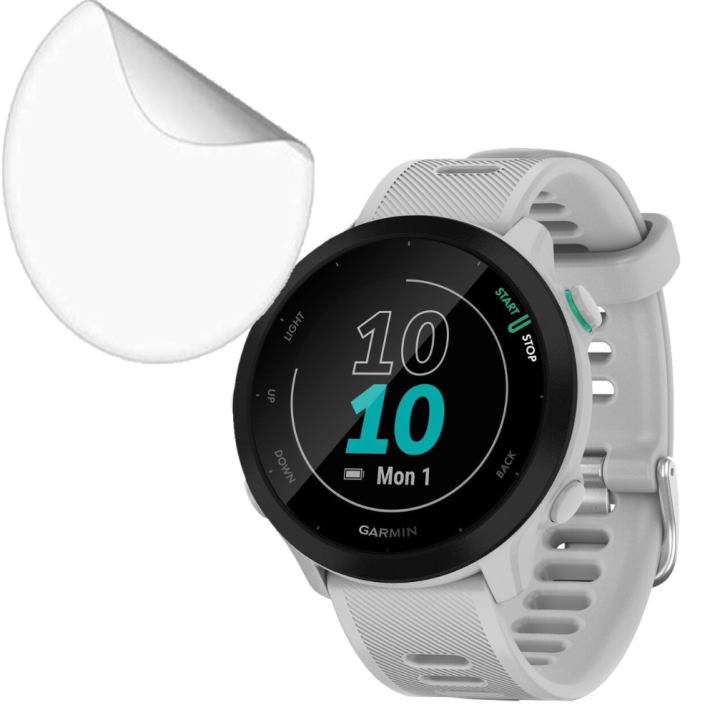 Противоударная гидрогелевая пленка Hydrogel Film для Garmin Forerunner 55 (3 шт), Transparent