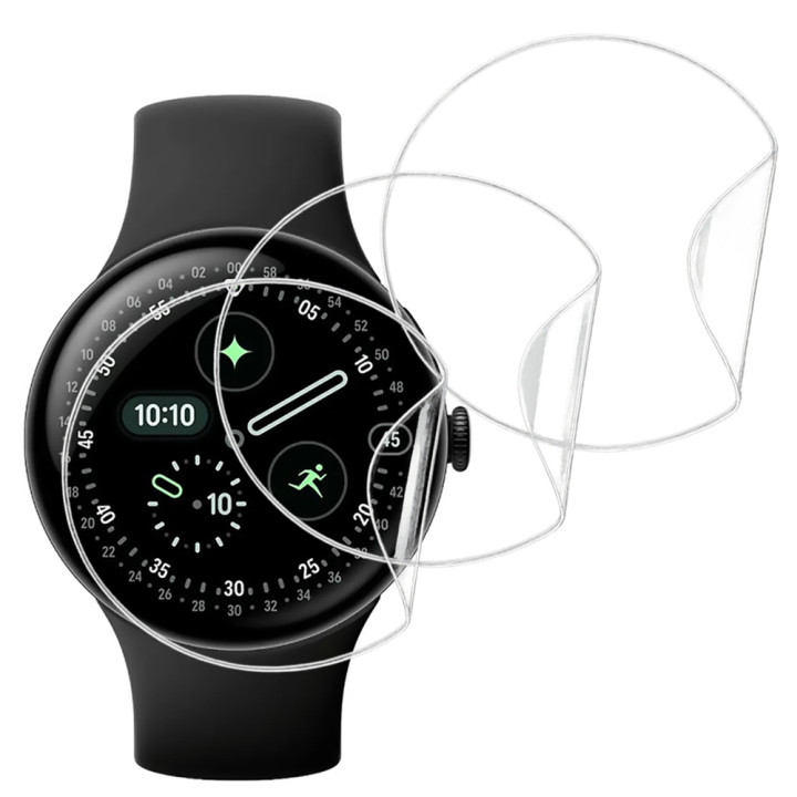Гидрогелевая пленка Hydrogel Film для Google Pixel Watch 4 45mm (6 шт), Transparent
