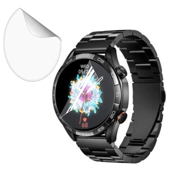 Противоударная гидрогелевая пленка Hydrogel Film для Haylou Solar 5 LS20 (6 шт), Transparent