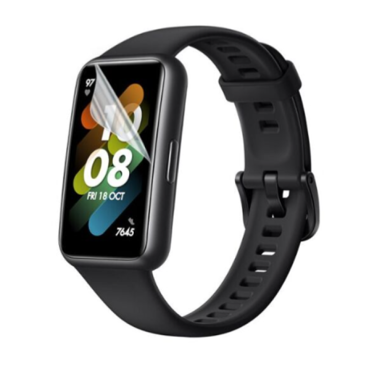 Противоударная гидрогелевая пленка Hydrogel Film для Huawei Band 7 3 шт, Transparent