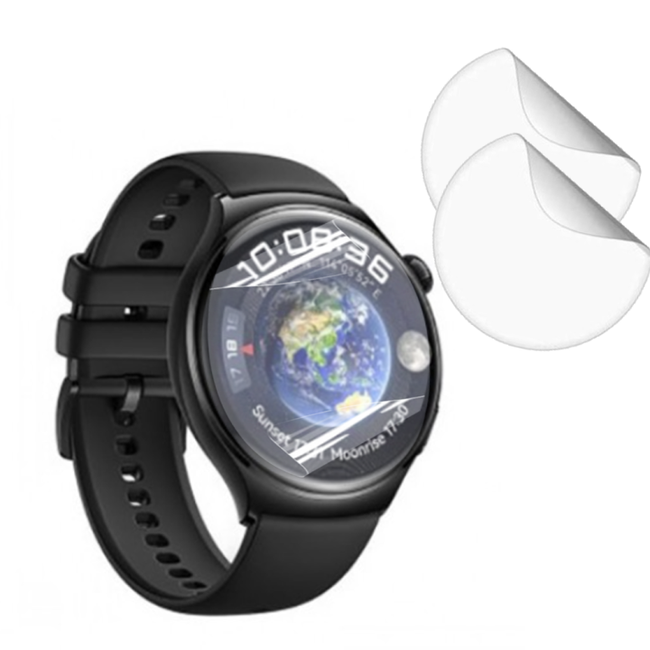 Противоударная гидрогелевая пленка Hydrogel Film для Huawei Watch 4 (6 шт), Transparent