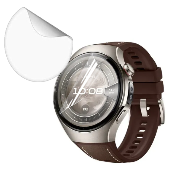 Противоударная гидрогелевая пленка Hydrogel Film для Huawei Watch 5 46mm (6 шт), Transparent