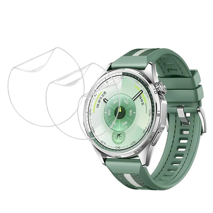 Гидрогелевая пленка Hydrogel Film для Huawei Watch GT 6 46mm (6 шт), Transparent
