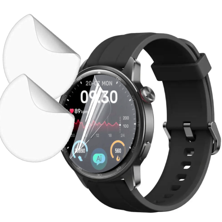 Противоударная гидрогелевая пленка Hydrogel Film для Realme Watch S2, Transparent