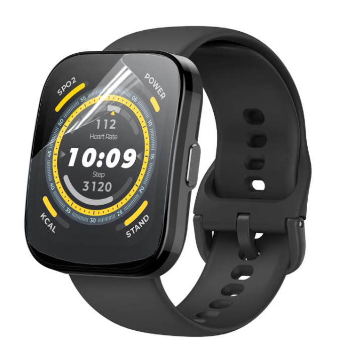 Противоударная гидрогелевая пленка Hydrogel Film для Amazfit Bip 5 (6 шт), Transparent