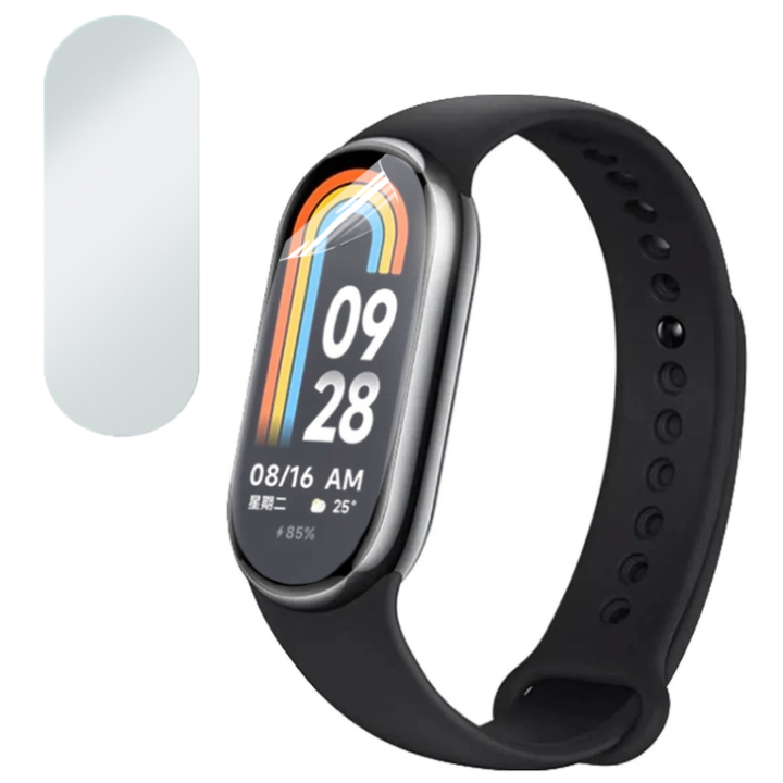 Противоударная гидрогелевая пленка Hydrogel Film для Xiaomi Band 8 (3 шт), Transparent
