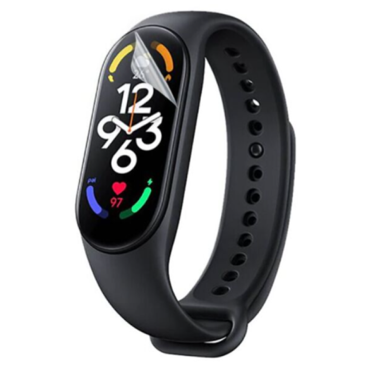 Противоударная гидрогелевая пленка Hydrogel Film для Xiaomi Mi Band 7 (3 шт), Transparent
