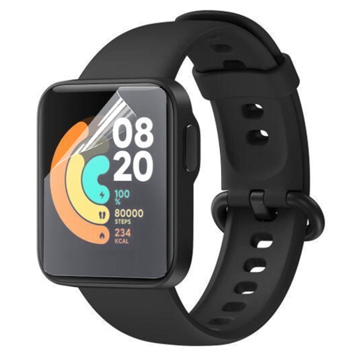 Противоударная гидрогелевая пленка Hydrogel Film для Xiaomi Mi Watch Lite (6 шт), Transparent