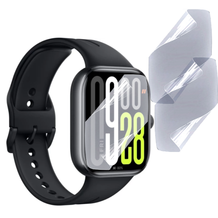 Противоударная гидрогелевая пленка Hydrogel Film для Xiaomi Redmi Watch 5 (6 шт), Transparent