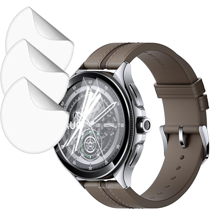 Противоударная гидрогелевая пленка Hydrogel Film для Xiaomi Watch 2 Pro​ (6 шт), Transparent