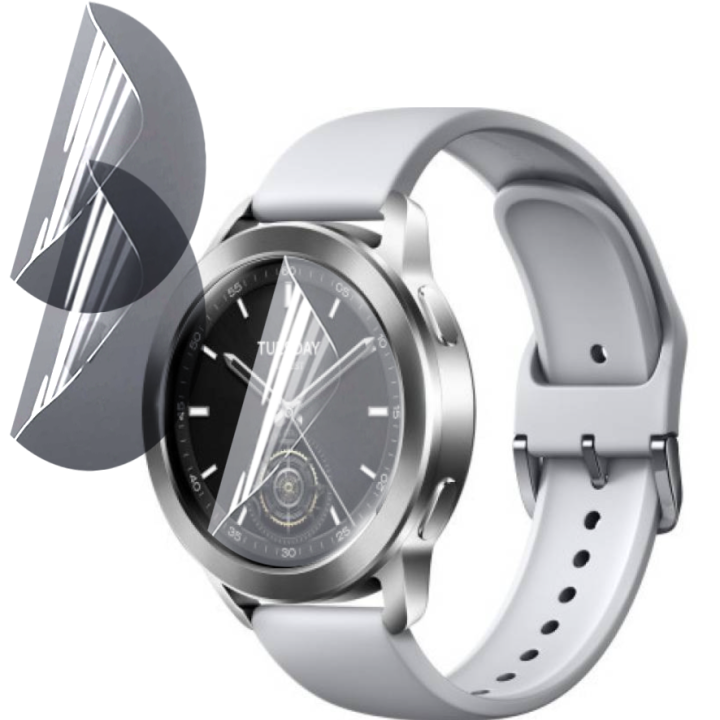 Противоударная гидрогелевая пленка Hydrogel Film для Xiaomi Watch S3 (6 шт), Transparent